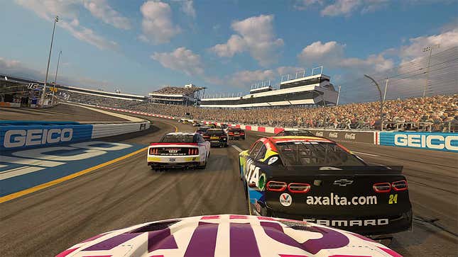 Screenshot of Nascar Rivals for Nintendo Switch