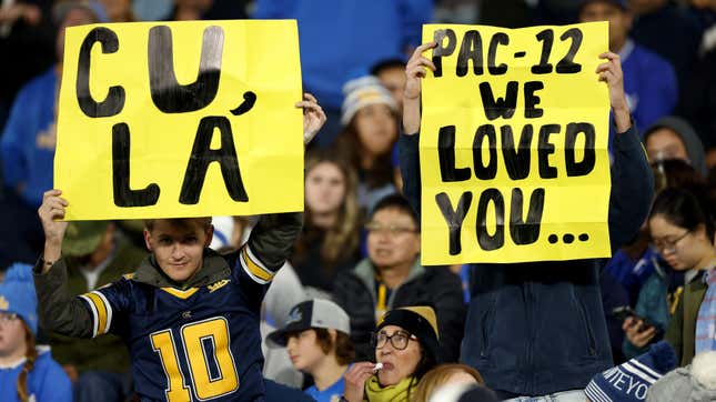 Image for article titled Pac-12 might be dead, but its former teams still might have to play in Pac-12 bowls