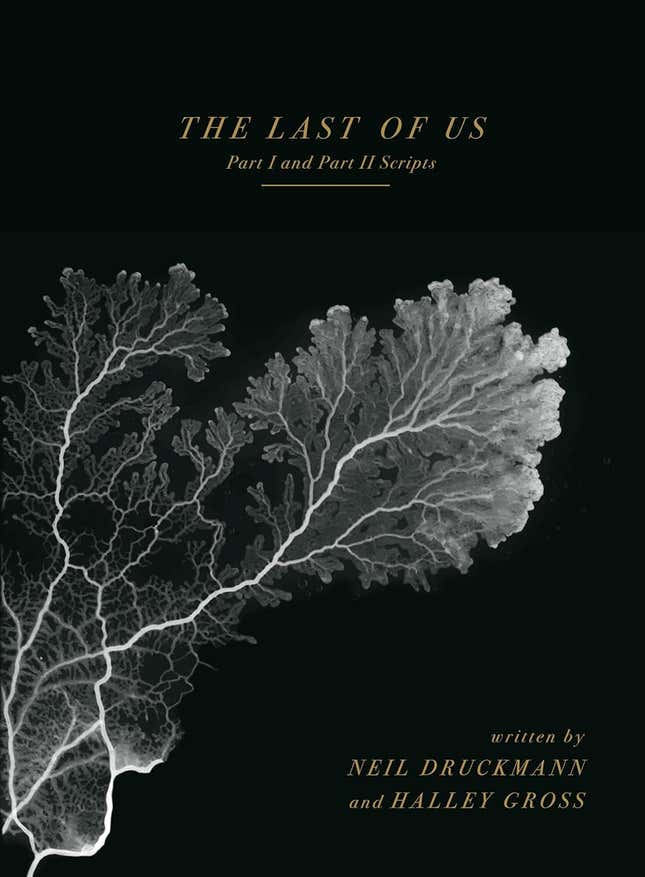 The cover of The Last of Us Part I and Part II scripts.