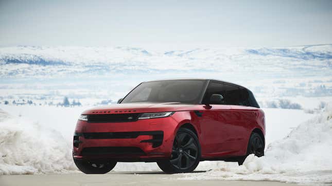 Image for article titled Land Rover Will Sell You a $165,000 Set of Skis and Throw In a Range Rover Sport