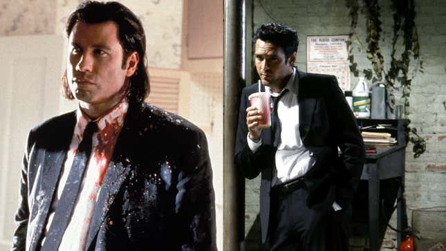 John Travolta in Pulp Fiction, Michael Madsen in Reservoir Dogs