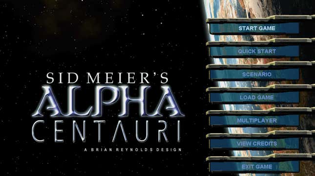 Sid Meier’s Alpha Centauri