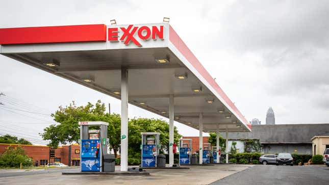 Exxon, our fossil fuel savior.