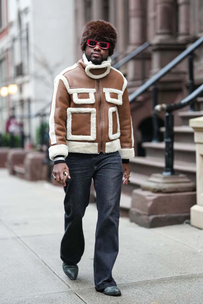 Image for article titled The Best Black Street Style From New York Fashion Week