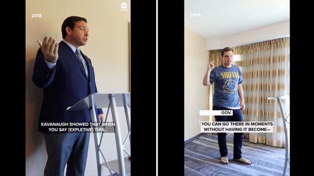 Leaked Video Shows Ron DeSantis and Matt Gaetz Workshopping a Response to a Racist Comment