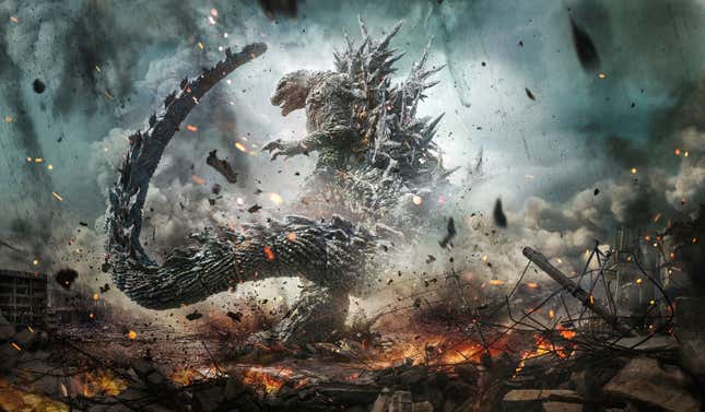 Godzilla Minus One is no longer in theaters.