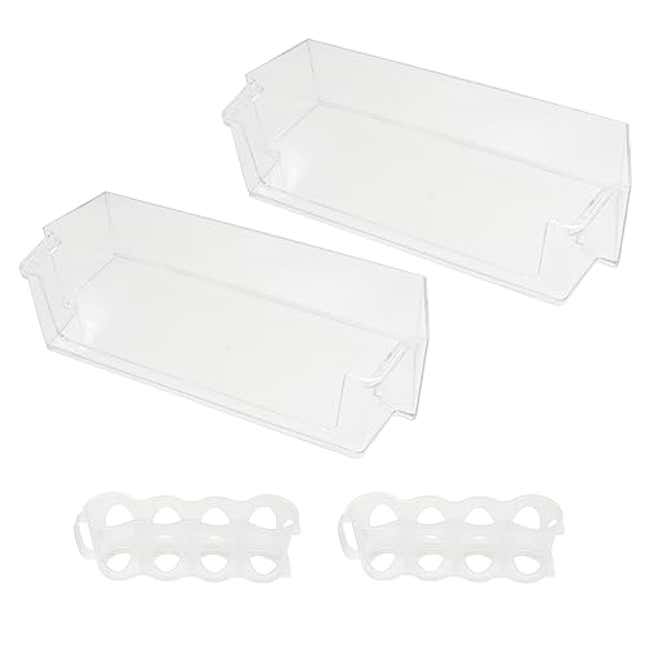 2 Pck W11239961 Refrigerator Door Shelf Bin Replacement For Whirlpool ...