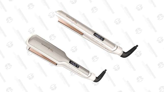 Remington Shine Therapy 1&quot; Hair Straightener | $27 | 23% Off | Amazon
Remington Shine Therapy 2&quot; Hair Straightener | $32 | 21% Off | Amazon
