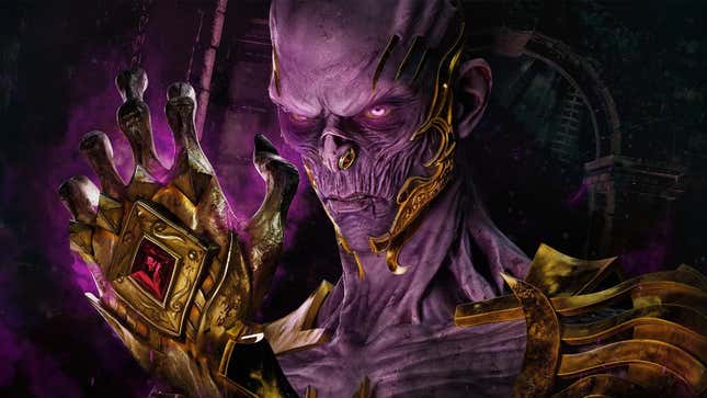 The key art for Vecna from Dungeons and Dragons as he appears in Dead by Daylight.