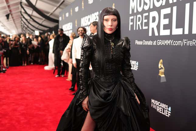 Lady Gaga attends the 67th Annual GRAMMY Awards on February 02, 2025 in Los Angeles, California. 