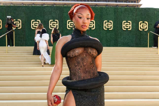 Megan Thee Stallion attends the Gold House 4th Annual Gold Gala at The Music Center on May 10, 2025 in Los Angeles, California.