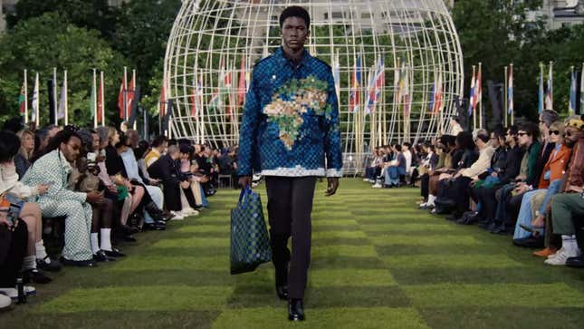 Image for article titled Best Looks from Pharrell’s Louis Vuitton Paris Runway Show