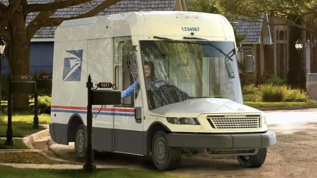 Image for article titled 16 States, UAW And Others Sue USPS Over Mail Trucks That Get Garbage Gas Mileage