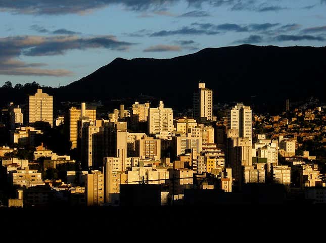 Belo Horizonte translates to “beautiful horizon”