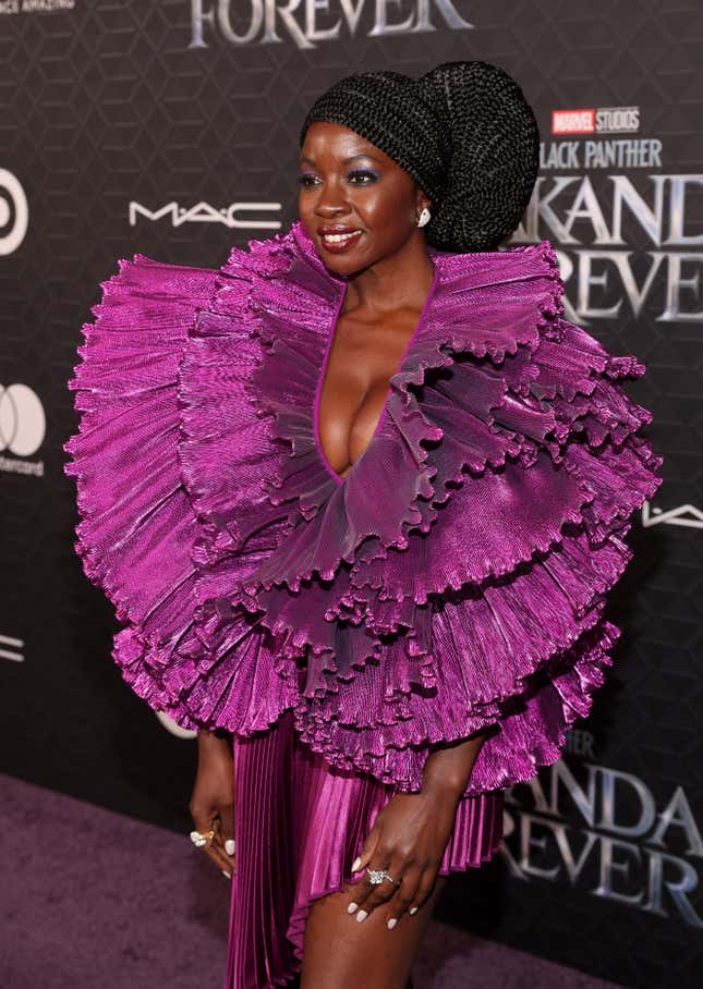 Image for article titled The Best Looks From the Black Panther: Wakanda Forever World Premiere