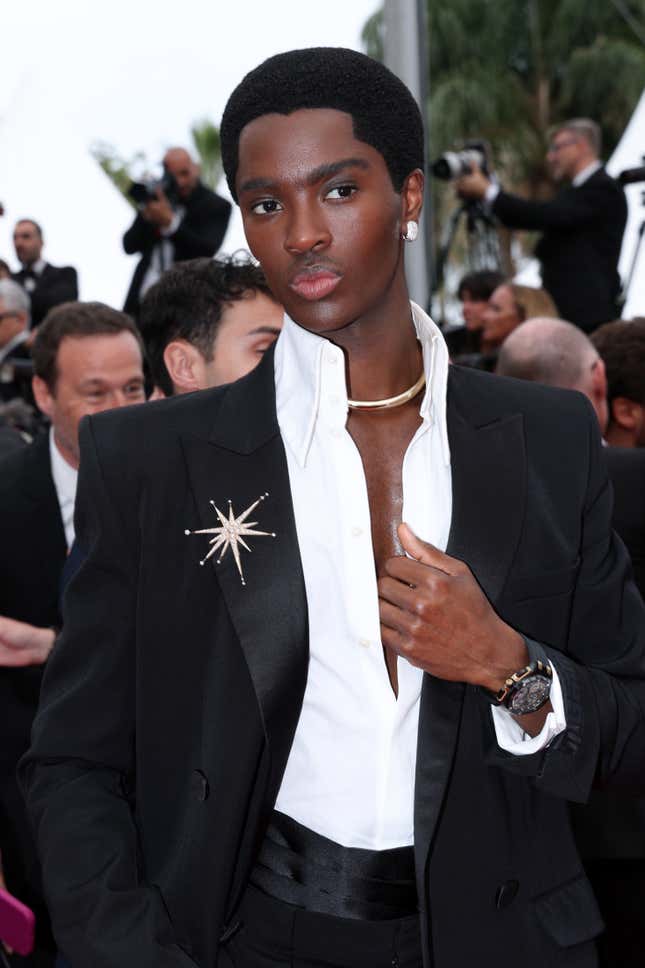 CANNES, FRANCE - MAY 19: Alton Mason attends the “Highest 2 Lowest” red carpet at the 78th annual Cannes Film Festival at Palais des Festivals on May 19, 2025 in Cannes, France.