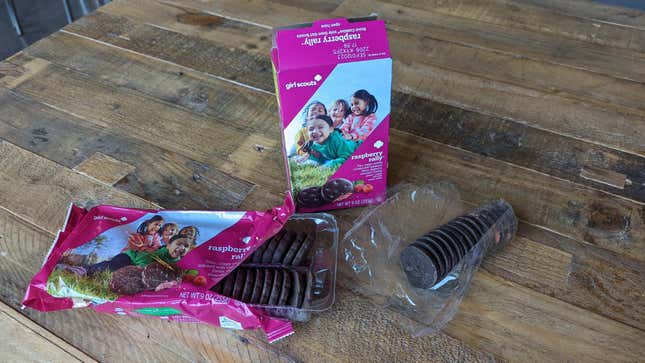 Raspberry Rally Girl Scout Cookies