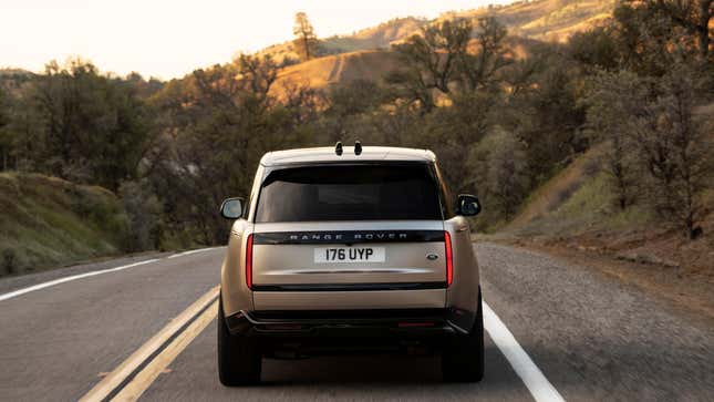 Land Rover Range Rover Rear End View