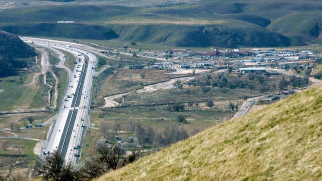 I-5 and Lebec, California