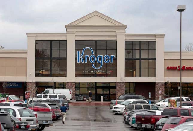 Image de l'article intitulé Kroger poursuit la FTC pour avoir retardé sa fusion avec Albertsons