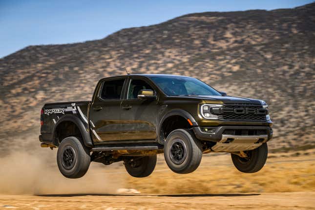 Image for article titled The 2024 Ford Ranger Raptor Is Exactly What You Want It To Be