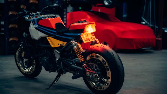 Image for article titled This Martini Motorbike Is The Raddest Custom On Earth