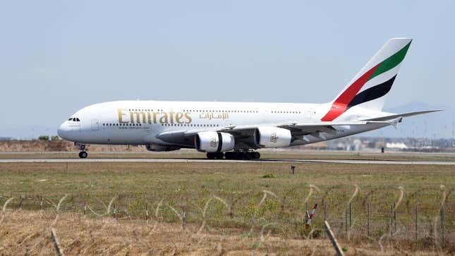 Un avion Emirates