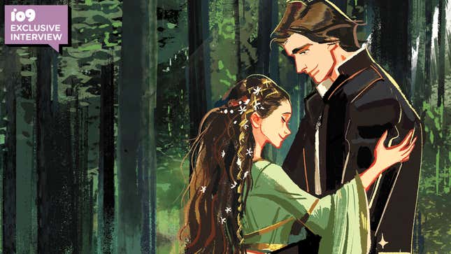 Image for article titled Experience Han and Leia's Wedding All Over Again in This Sumptuous Star Wars Picture Book