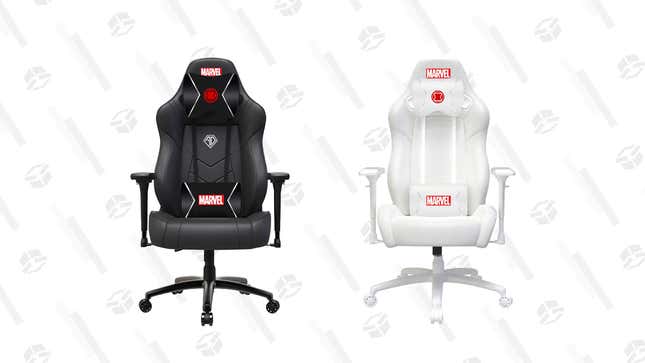 Marvel Black Widow Gaming Chair (Black) | $450 | AndaSeat
Marvel Black Widow Gaming Chair (White) | $450 | AndaSeat