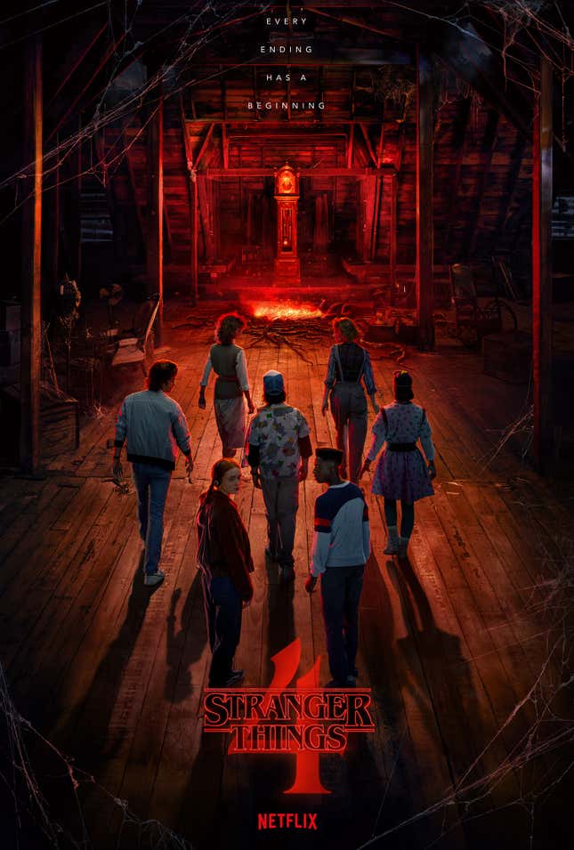 Image for article titled Stranger Things Season 4 Will Be Supersized, Beginning This May