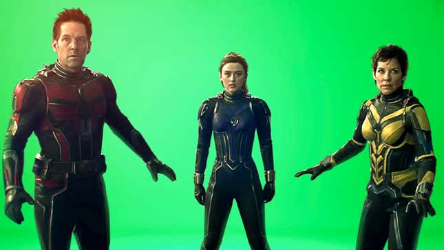 Image for article titled Marvel Not Even Bothering To Replace Green Screens With CGI Anymore