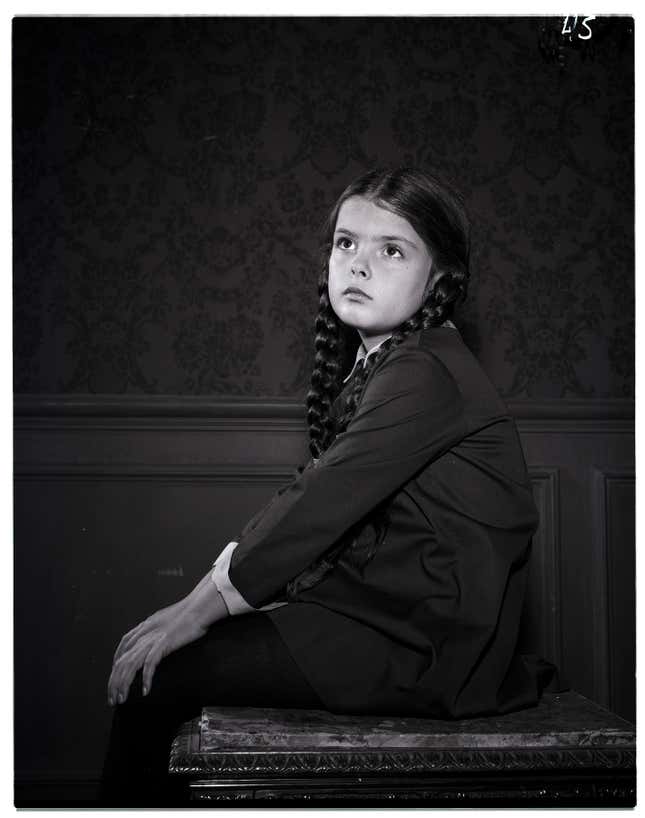 Lisa Loring as Wednesday Addams 