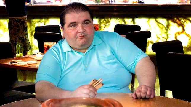 Image for article titled Traditional 10,000-Calorie Sumo-Style Dinner Leaves American Tourist Writhing In Hunger