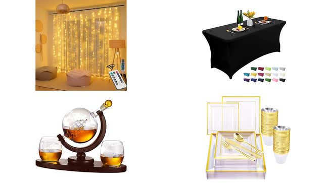 Image for article titled Amazon Has All Your Holiday Party Must Haves for Hosting in 2023