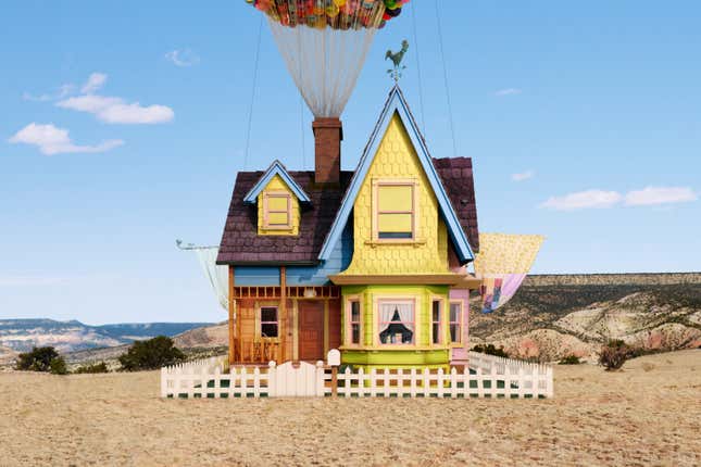 Pixar’s Up house airbnb