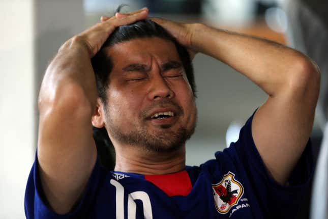 World Cup - Belgium vs Japan