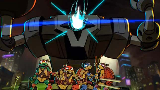 Image for article titled Tales of the TMNT's New Trailer Asks Its Heroes to Do a Solo Act