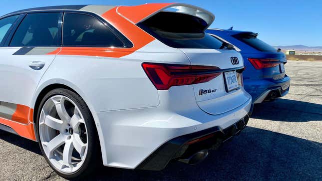 Sidebyside of the GT and the Performance showing how different the rear ends look