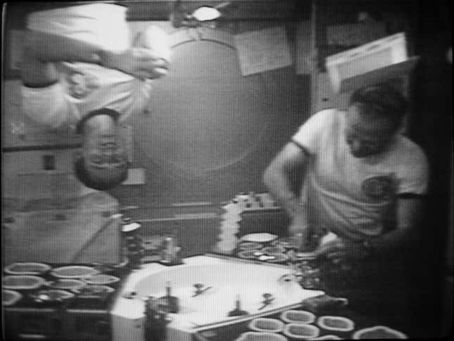 Image for article titled Photos: Six decades of eating in outer space
