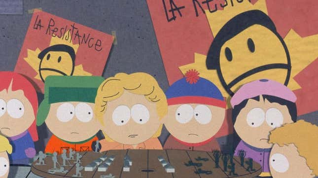 Image for article titled At 25, South Park: Bigger, Longer & Uncut Still Warps Our Fragile Little Minds
