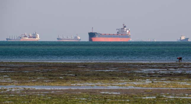 Image for article titled A Ship Got Stuck In The Suez Canal. Again