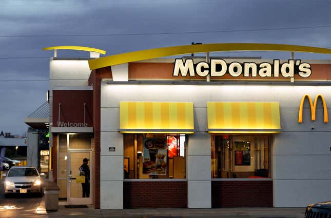 Un McDonald’s en Omaha, Nebraska.