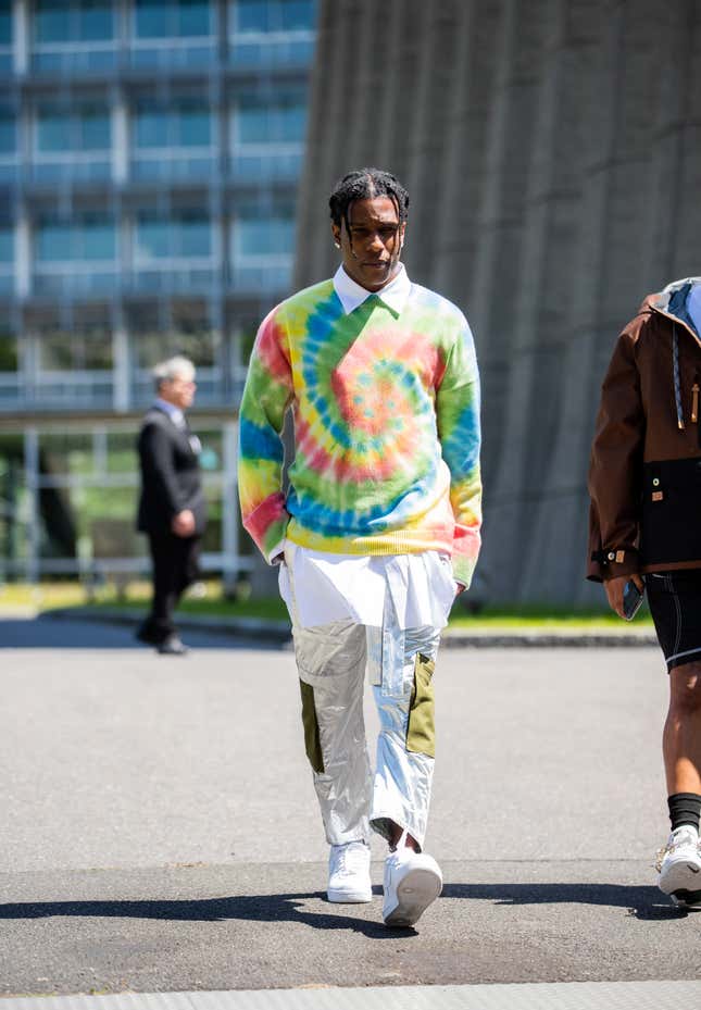 Image for article titled The Evolution of A$AP Rocky&#39;s Style