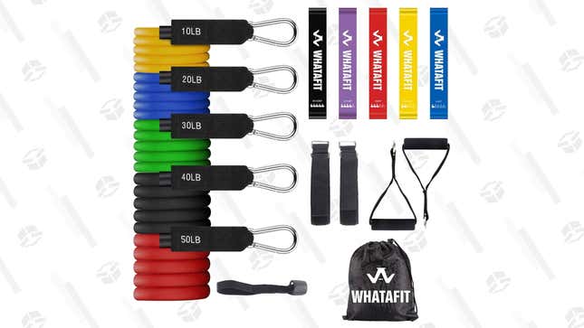 Save Up to 40% on Whatafit Exercise Bands | Amazon