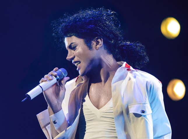 Jaafar Jackson as Michael Jackson.