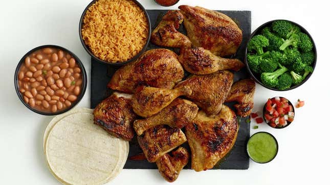 El Pollo Loco menu spread