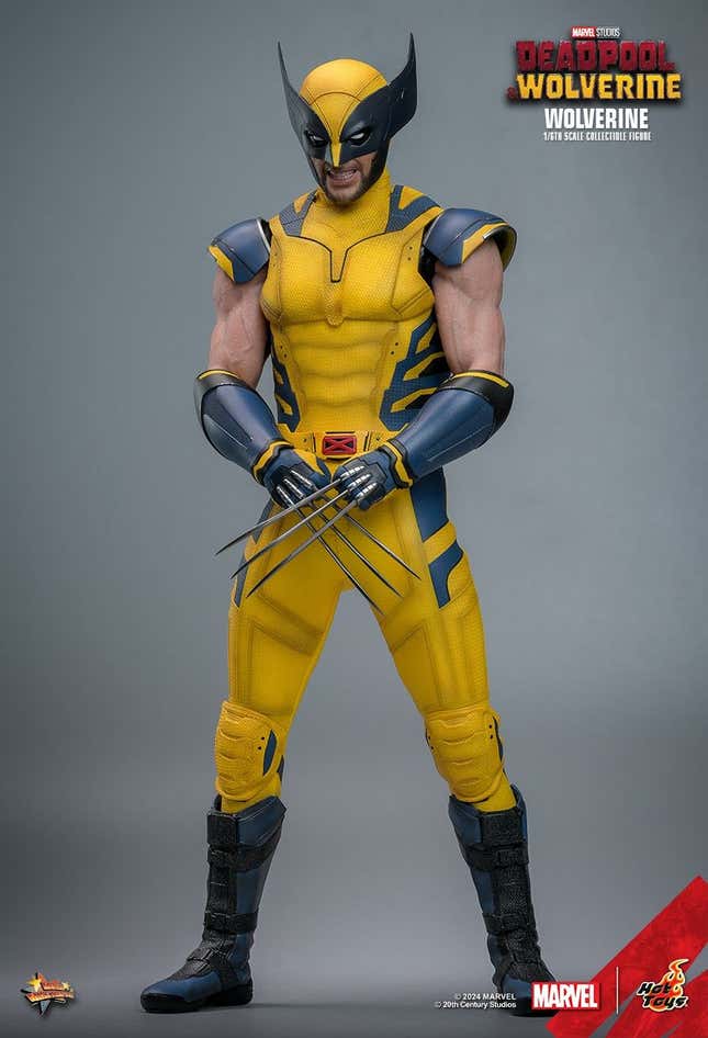 Image for article titled Hot Toys' New Wolverine & Deadpool Figure Gives Us Our Best Look Yet at Wolverine's Suit