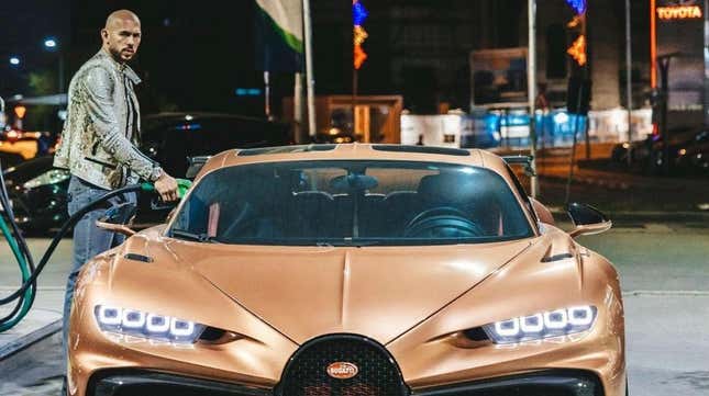 Andrew Tate’s Very Manly Car Collection Is Seized by Romanian Authorities