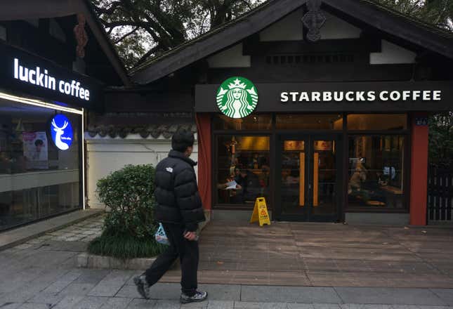 Starbucks went public in 1992. At the time, it had just 165 cafes.
