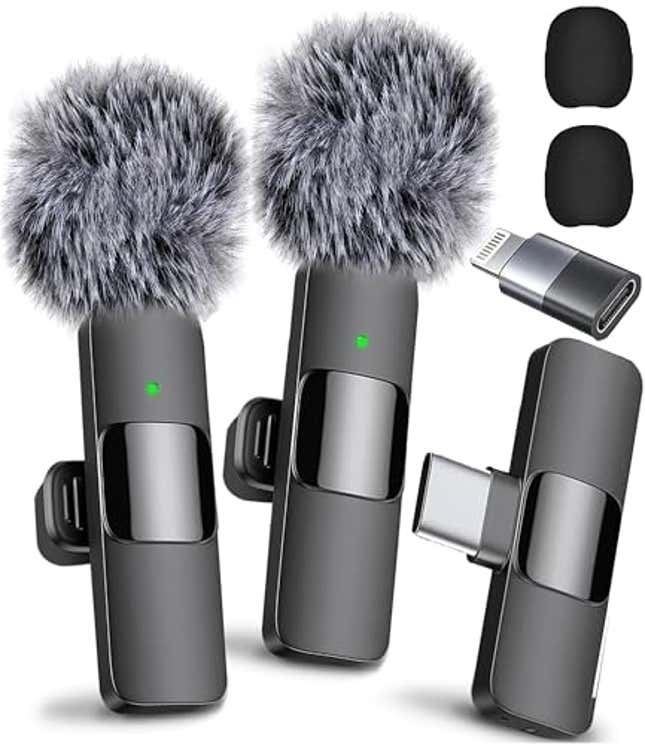 Image for article titled Mini Mic Pro Wireless Microphone for iPhone, Now 23% Off